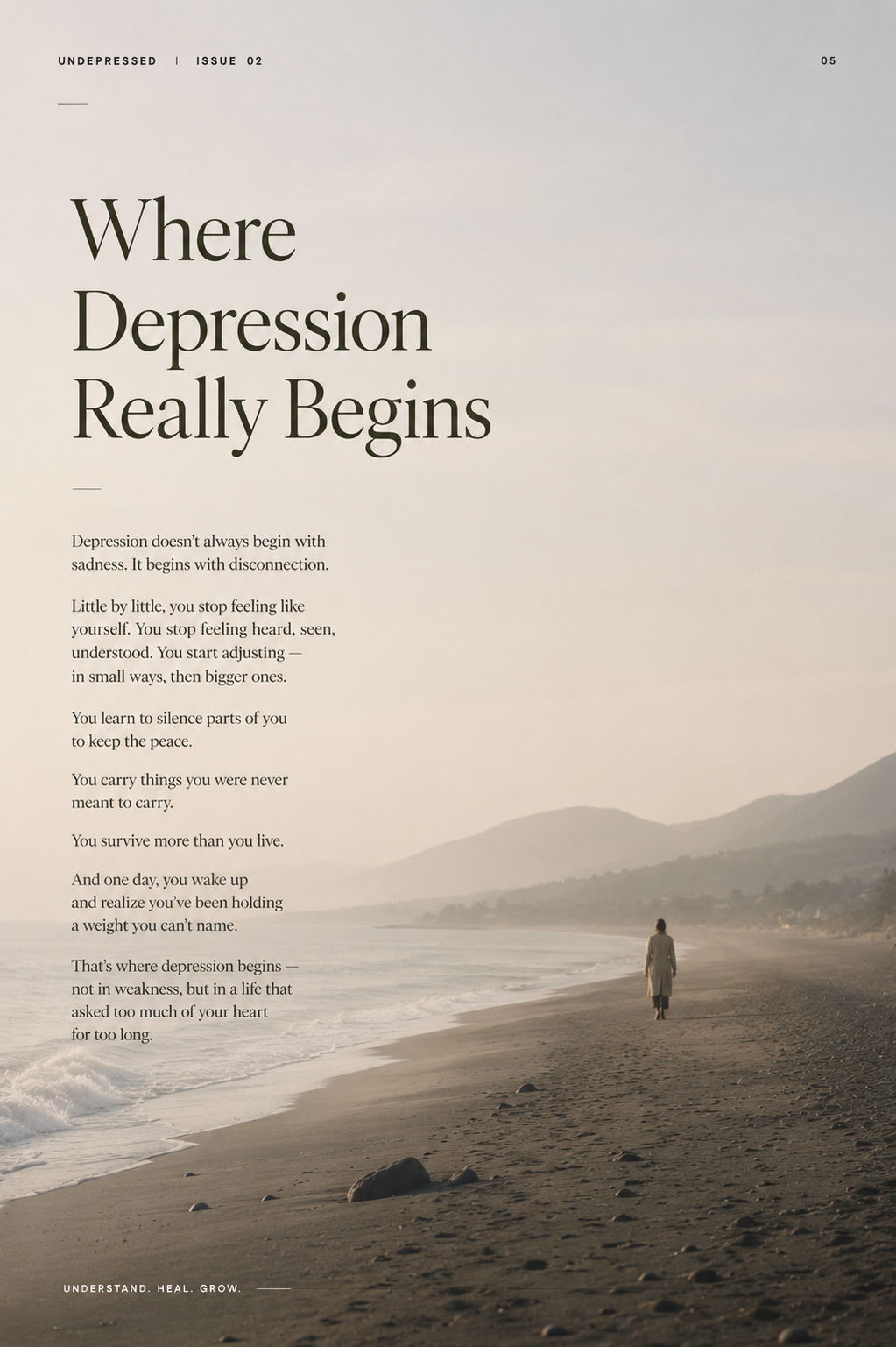 Undepressed- Where the Weight Began (E- Magazine)